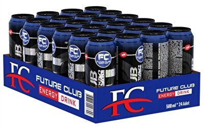 Fc Black Enerji İçeceği 24'lü 500 ml