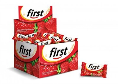 First Çilek Aromalı Sakız 200'lü