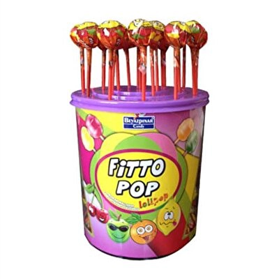 Fitto Pop Lolipop Şeker 10'lu