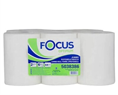 Focus Optimum Jumbo Fotoselli Havlu 6'lı