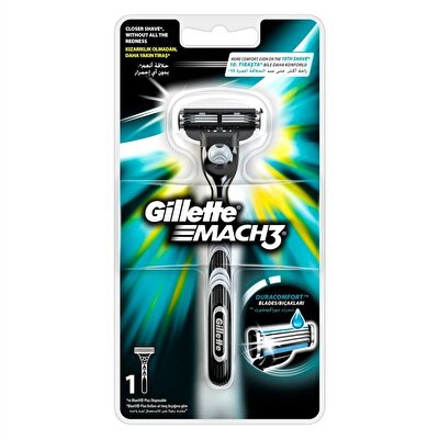 Gillette Mach-3 Bıçak 1 Up Makine Adet
