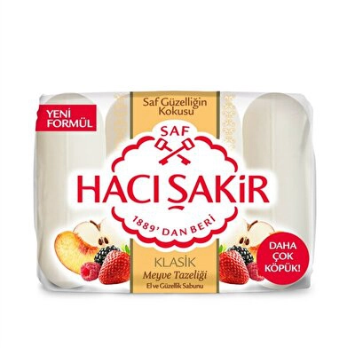 Hacı Şakir Güzellik Sabunu Tropikal 4*70 g