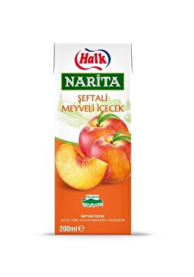 Halk Narita Şeftalili İçecek 27'li 200 ml