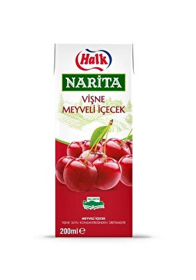 Halk Narita Vişneli İçecek 27'li 200 ml