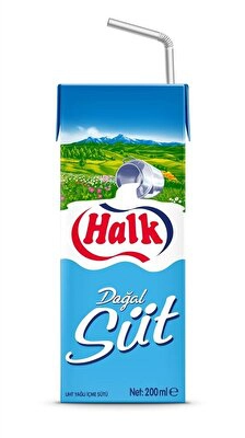 Halk Sade Süt  27'li 200 ml
