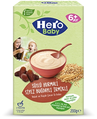 Hero Baby Siyez Buğdaylı Kaşık Mama 200 g