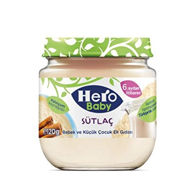 Hero Kavanoz Maması Sütlaç 120 g