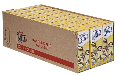 İçim Meyveli Süt Muzlu 27'li 180 ml