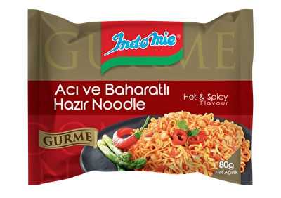 Indomie Gurme Acı ve Baharat Aromalı 80 g