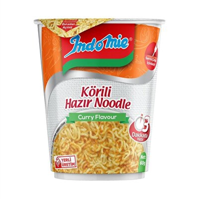 Indomie Köri Aromalı Bardak Noodle 60 g