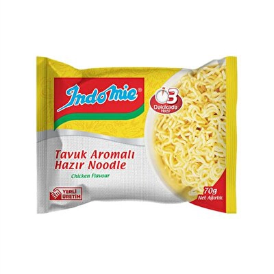 Indomie Tavuk Aromalı Paket Noodle 70 g