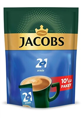 Jacobs 2si 1 Arada Kahve 10*14 g