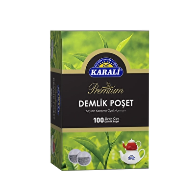 Karali Premium Demlik Poşet Çay 100*3,2 g