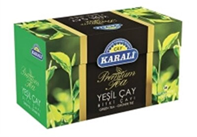 Karali Premium Yeşil Çay Bitki Çayı 20'li
