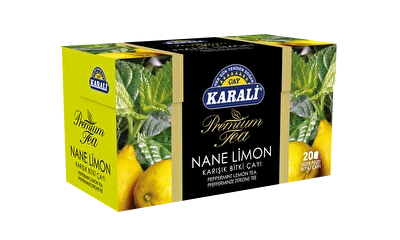Karali Prm Nane Limon Bitki Çayı 20 li