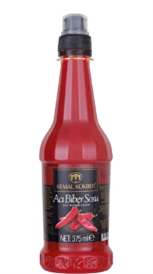 Kemal Kükrer Acı Biber Sosu Pet 375 ml