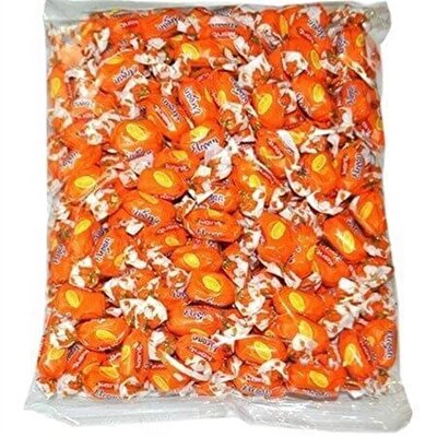 Kent Elegan Portakal Dolgulu Toffe Şeker 1 kg