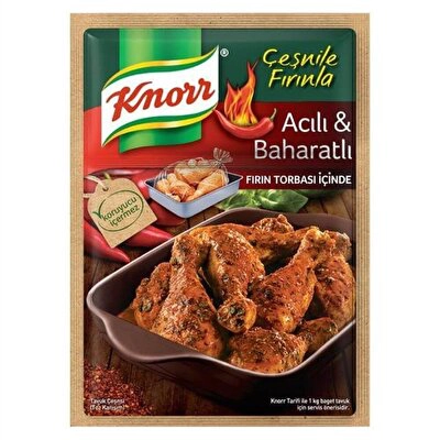Knorr Tavuk Çeşnili Acılı & Baharatlı 34 g