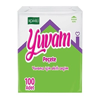 Komili Yuvam Peçete 100'lü