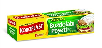 Koroplast Buzdolabı Poşeti Orta Adet