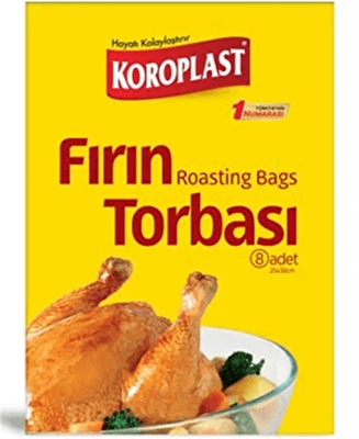 Koroplast Fırın Torbası Küçük Boy 8 li