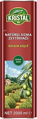 Kristal Dolgun Güçlü Sızma Zeytinyağı 2 l