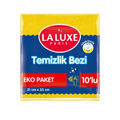 La Luxe Paris Temizlik Bezi 10'lu Adet