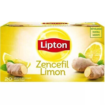 Lipton Zencefil Limon Çayı 20'li