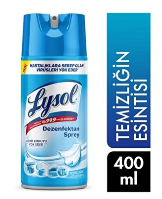 Lysol Temizliğin Esintisi Sprey Dezenfektan 400 ml