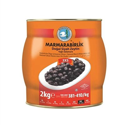 M.Birlik (3Xs) 381-410 Doğal Salamura Sulu Teneke 2 kg