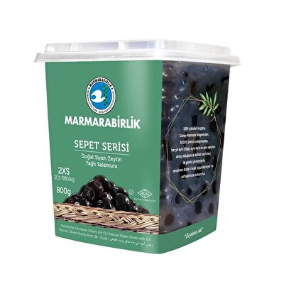 Marmara Birlik Siyah Sepet Serisi 800 g