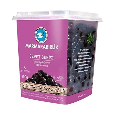 Marmara Birlik Siyah Sepet Serisi  S 800 g