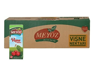 Meyöz Meyve Nektarı Vişne Tetrapak 27'li 200 ml