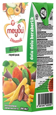 Meysu Dinamik Karışık Meyveli İçecek 27'li 200 ml