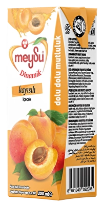 Meysu Dinamik Kayısı Meyveli İçecek 27'li 200 ml