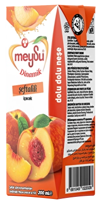 Meysu Dinamik Şeftali Meyveli İçecek 27'li 200 ml