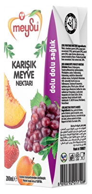 Meysu Meyve Nektarı Karışık 27'li 200 ml