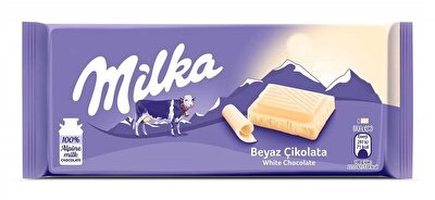 Milka Çikolata Beyaz 80 g