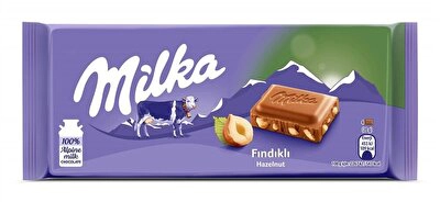 Milka Çikolata Fındıklı Sütlü 80 g