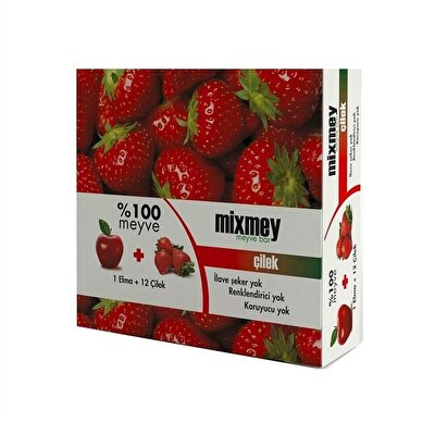 Mixmey Meyve Bar Çilek 24'lü 20 g