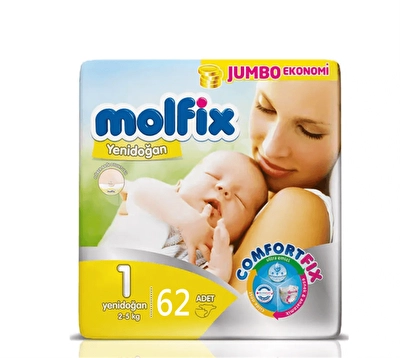 Molfix Jumbo Yenidoğan 62'li