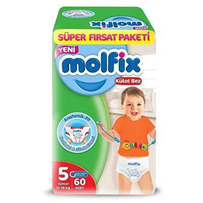 Molfix Külot Bez Süper Fırsat 60'lı