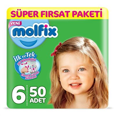 Molfix Süper Fırsat 50 li