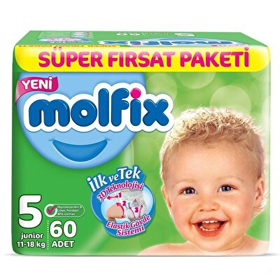 Molfix Süper Fırsat 60'lı