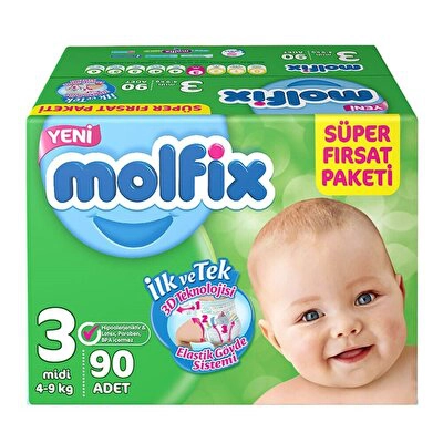 Molfix Süper Fırsat Paketi 86 lı