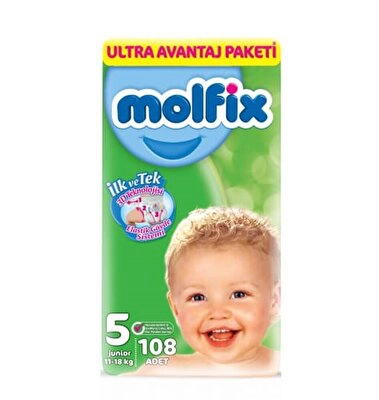 Molfix Ultra Avantaj Paketi Junior 108'li