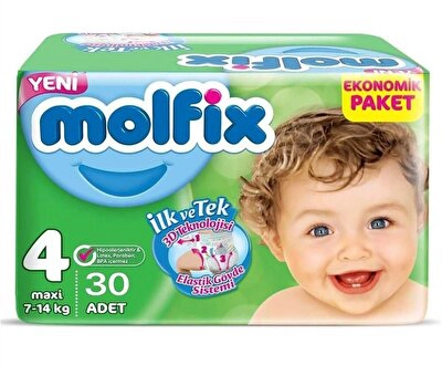 Molfix Yeni Jumbo Maxi (4) 30'lu