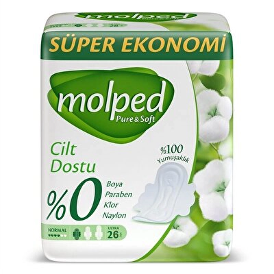 Molped Pure & Soft Normal Süper Eko 26'lı