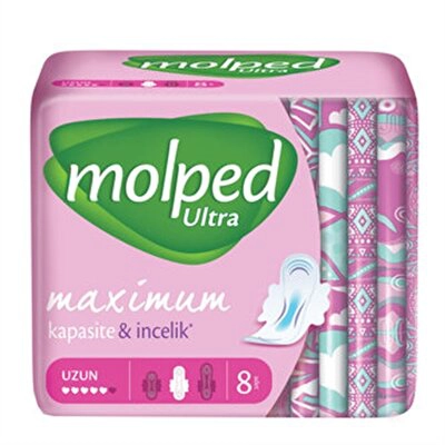 Molped Ultra Kanatlı Normal 8'li