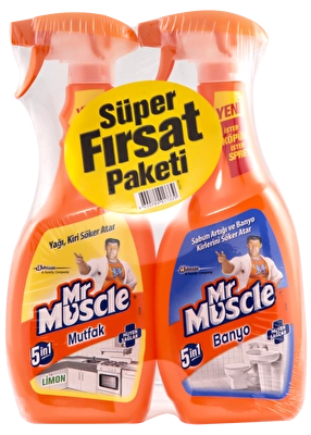 Mr.Muscle Mutfak&Banyo Temizliği 750 ml